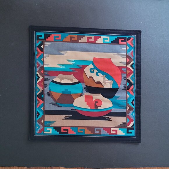 Southwestern Set of 4 Cotton Placemats - Picture 2 of 5